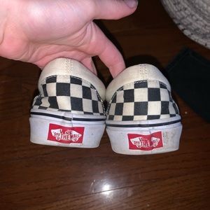 Vans lightly worn, always worn with socks